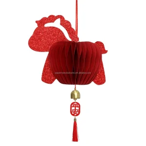 Chinese New Year Christmas Tree Ornament Decorations Centerpieces Indoor Window Display Ornaments Home Decor