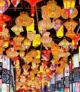 Chinese New Year Decorations Outdoor Waterproof Lantern Festival Lights Chinese New Year Products New Year Lights
