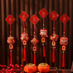 Chinese New Year Hanging Decorations Tassel Ornaments Chinese Style Home Decor Wall and Door Knot Decorations