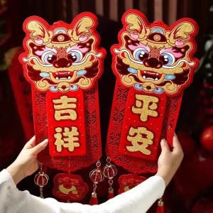 Chinese New Year Pendant Decoration Festive Year of the Dragon Living Room Mascot Decoration