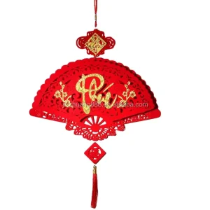 Chinese New Year Tassel Banners Chinese Lunar New Year Decorations and Year of the Horse Ornaments