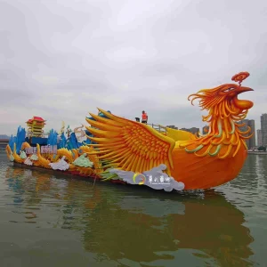 Chinese Silk Lantern Snowman for Christmas Celebrations Festive Festival Decoration