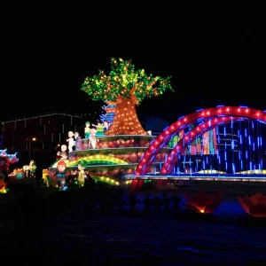 Chinese Silk Lanterns for Outdoor Decoration Festive Outdoor Lantern Festival Lighting for Christmas Easter Thanksgiving