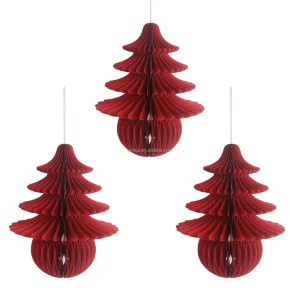 Chinese Spring Festival Decorations Paper Foldable Craft Handmade Honeycomb Paper Home Decorations