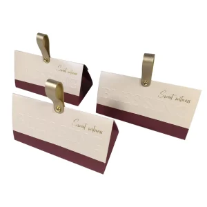 Chinese Style Durable Wedding Candy Box Portable Leather Handle Colorful Souvenir Packaging Box Coated Paper for Candle Craft