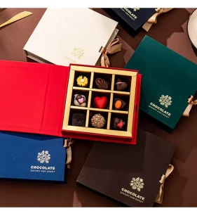 Chocolate Storage Gift Box Custom Paper Packaging for Festival and Wedding Gifts