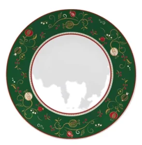 Christmas Ceramic Tableware Dinner Set Decorations Party Red Porcelain Gift Ceramic Christmas Plate
