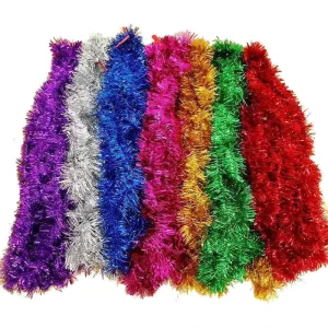 Christmas Color Strips Garland Wall Decorations Birthday Party 200cm Multicolor Christmas Tree Decoration Supplies