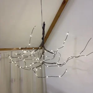 Christmas Decoration 100L Warm White Copper Wire Micro LED Chandelier Lights For Home Party Yard Decoration