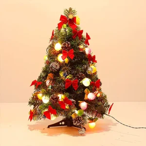Christmas Decoration Hanging Ornament with Red Bow Tie