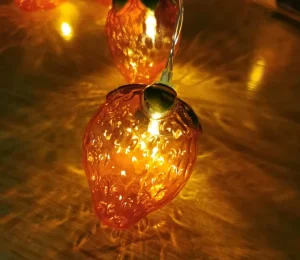 Christmas Decoration LED Small Colorful Lights Fruit Shop Lights Bedroom Decoration Strawberry Lights