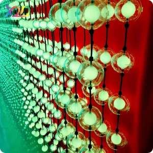 Christmas Decoration Light SPI Outdoor IP65 Waterproof 3D RGB Full Color LED Pixel Light Christmas Ball String