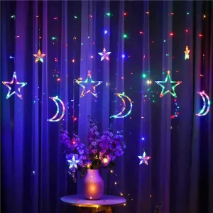 Christmas Decoration for Home Curtain Fairy String Light LED Garland Christmas Ornament New Year Christmas Decorations