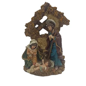 Christmas Decoration of Religious Statues of Nativity Set Glove FC804 236 Fine crafts Polyresin 7 Esfera Metal Europe