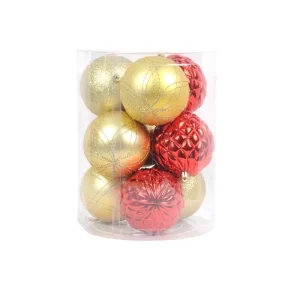 Christmas Decorations 10 cm Christmas Ball Set Christmas Tree Decorations for Holiday Home Decoration