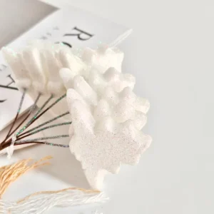 Christmas Decorations Artificial White Christmas Tree shaped Ornaments for Home