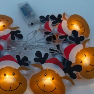 Christmas Deer String Lights Perfect for Christmas Decorations and Home Decor