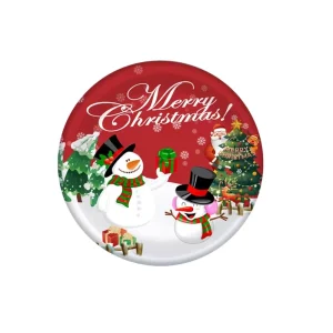 Christmas Disposable Tableware Set Customized Christmas Holiday Decoration for Party Decorations