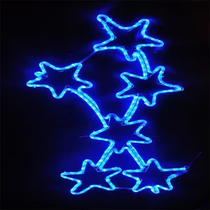 Christmas Festival Decoration 2D LED Star Motif Light