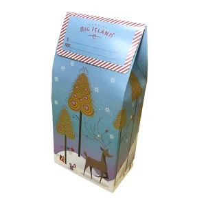 Christmas Fruit Gift Box with Kraft Paper and Recycled Materials Customizable Size