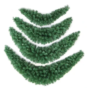 Christmas Garland Supplies Christmas Garland Decorative XMAS Garland Artificial Xmas Tree Rattan Banner Decoration Wr