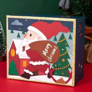 Christmas Gift Box Package Printing Luxury Packaging Boxes For Party Gifts