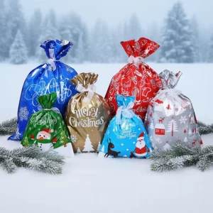 Christmas Gift Bundle Pocket Candy Bag Packaging Bag