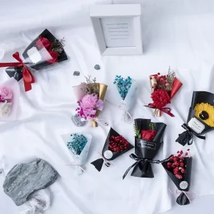 Christmas Gift Ideas Valentines Day Party Decoration Gifts for Women Birthday Gifts Artificial Flower