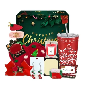 Christmas Gift Set Soy Wax Aroma Diffuser Party Decor Ornament Gift Box