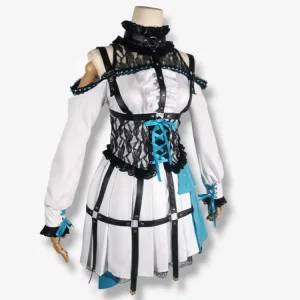 Christmas Halloween Carnival Women TV & Movie Miku Cosplay Costumes Suits Custom Size Polyester Material Adult