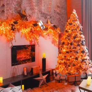 Christmas Halloween LED Decorative String Light IP44 Warm White Waterproof Outdoor Garden Wedding Party Bar Decoration