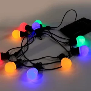 Christmas Holiday Activities Party Decoration LED Outdoor IP44 Waterproof Solar Festoon String Light Warm White 5m 10M Lights