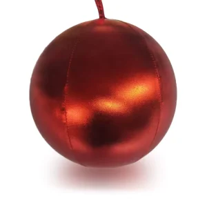 Christmas Inflatable Ball Inflatable Xmas Ball for Porch Christmas Tree Yard Silver