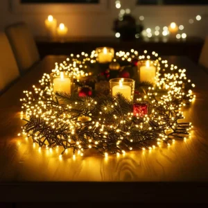 Christmas LED Light IP44 Waterproof String Lights Festival Decoration for Indoor Outdoor Garden Wedding Use