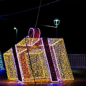 Christmas LED Light With IP68 Waterproof LED Outside Box Motif Light 3000-6000K