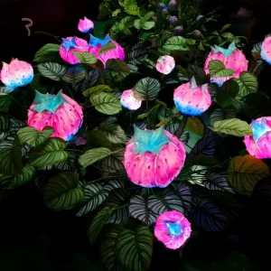 Christmas LED Resin Mushroom Motif IP65 Outdoor Night Lights