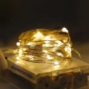 Christmas LED String Light Copper Wire Multi Function Battery Pack Decoration Lights
