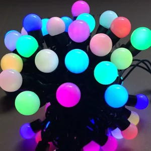 Christmas Lighting Led String Ball Decoration Festival Lantern Multi Color RGB New Factory