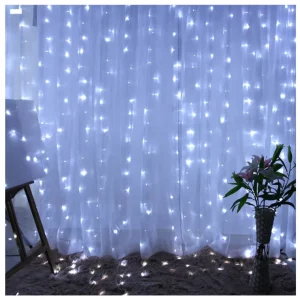 Christmas Lights Curtain Garland Merry Christmas Decorations for Home Christmas Ornaments Xmas Gifts Navidad New Year Decor