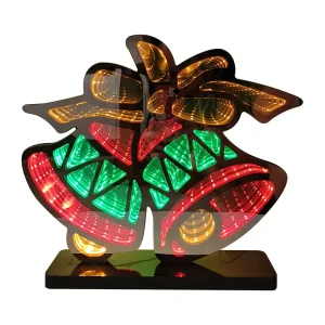 Christmas Lights Festivals Decoration Supplies Acrylic Infinity Mirror LED Lights for Christmas Holiday Party Birthday
