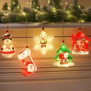 Christmas Lights New Year LED+PS Decoration Lamp Room Decor Garland Ornaments Outdoor Home Decoration