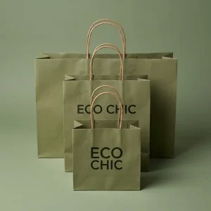 Christmas Paper Gift Bags Packaging With Handle for Holiday Paper Gift Bags Christmas Goody Bags