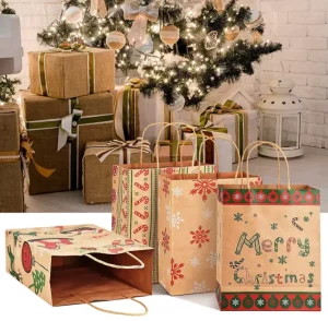 Christmas Printing Paper Bag Gift Bag