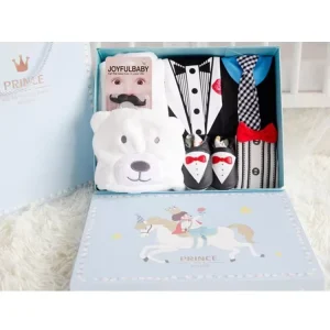 Christmas Romantic Gift Paper Box Happy Birthday Fold Gift Box Packaging with Ribbon
