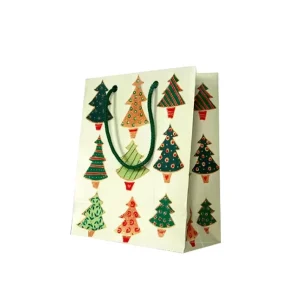 Christmas Self sealing Paper Gift Packaging Bag
