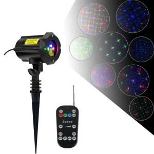 Christmas Street LED Outdoor Decorative Lamp Garden Laser Light Festive Christmas Lights