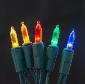 Christmas String Lights Multicolor Fairy Lights IP44 Waterproof Mains Powered Easy Installation 2 Year Warranty