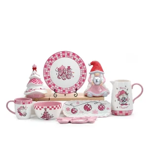 Christmas Tableware Set for Christmas Party with Salad Plate