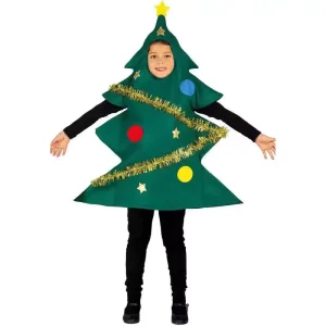Christmas Tree Cosplay Stage Performance Costume Sets Suits Adult Unisex Polyester Festival Wear