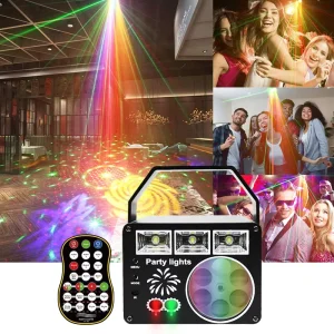 Christmas Tree LED Lighting Fairy Halloween Party Light Holiday Wedding RGB DJ Magic Ball Disco Ball Lamp